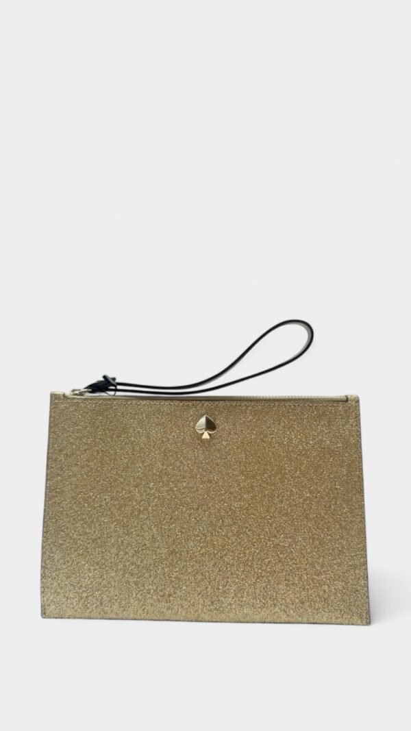 KATE SPADE - POCHET LUCY GLITTER GOLD - Image 11